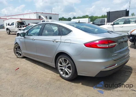 2020 Ford Fusion Sel z USA, uszkodzony, nr VIN 3FA6P0CD5LR193325